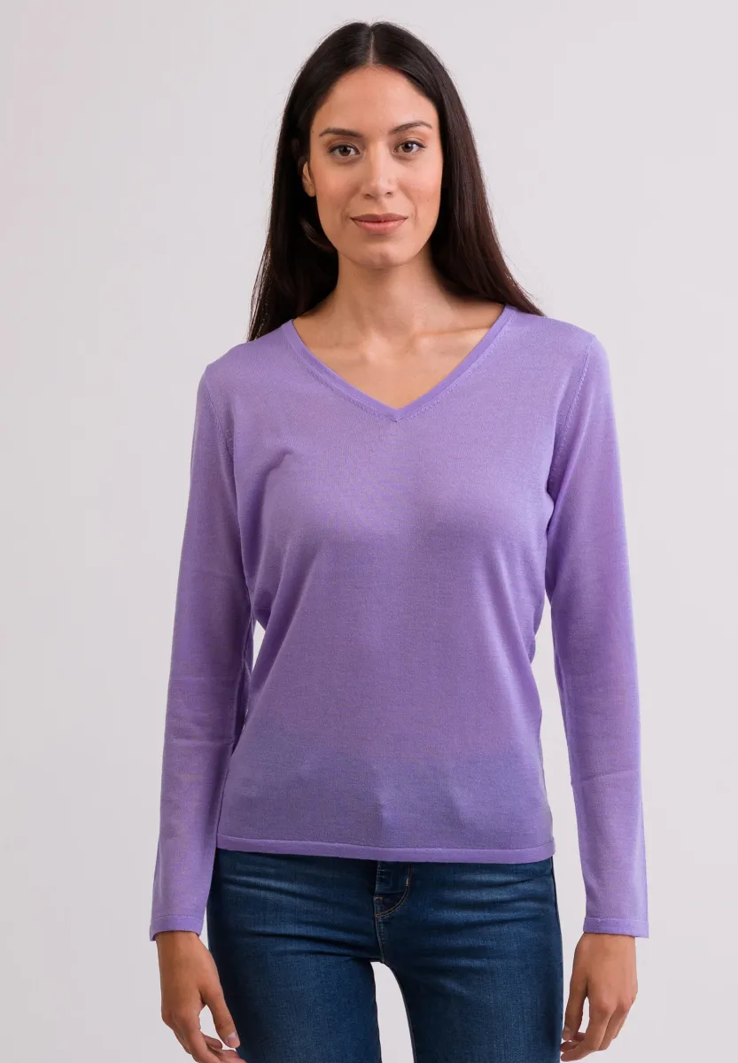 Strickpullover - viola