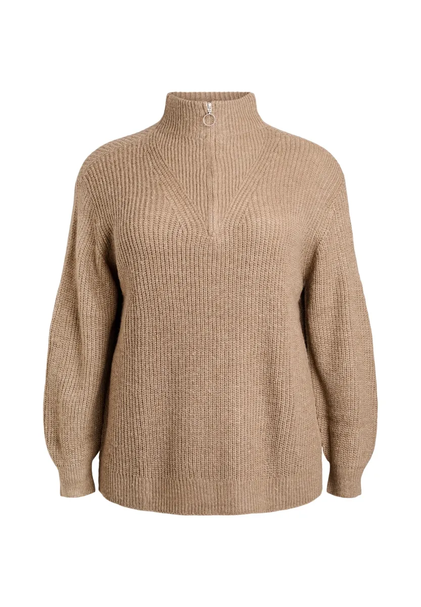 Strickpullover - walnut melange