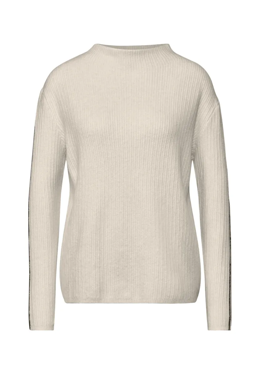 Strickpullover - weiß