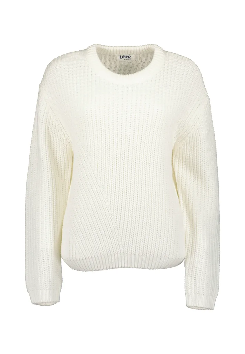 Strickpullover - weiss