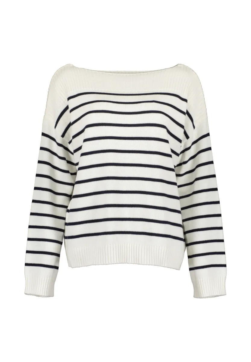 Strickpullover - weiss