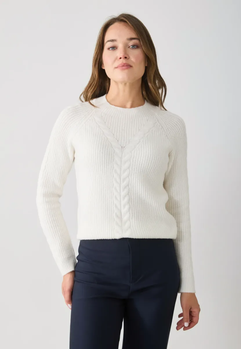 Strickpullover - White