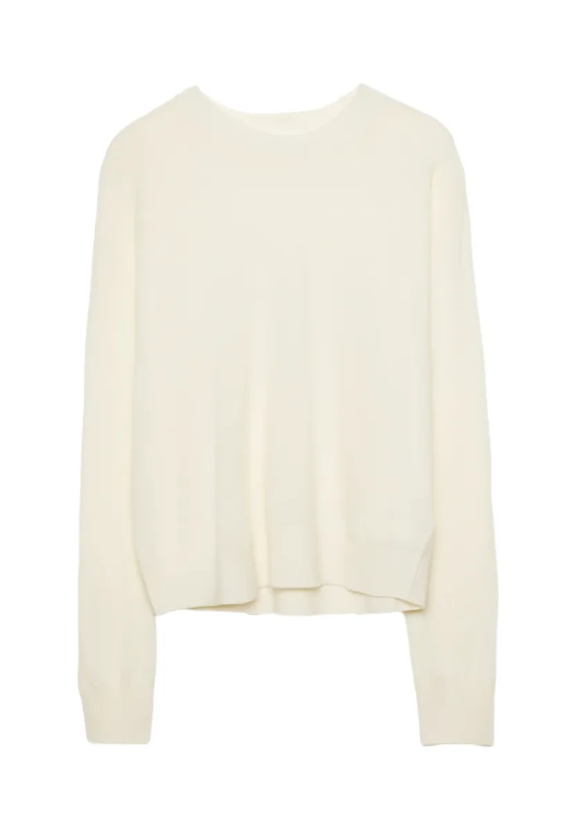 Strickpullover - white
