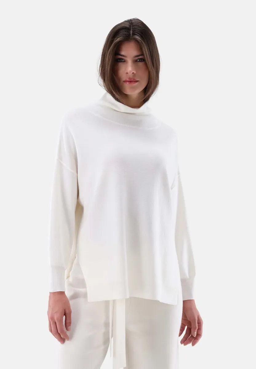 Strickpullover - white