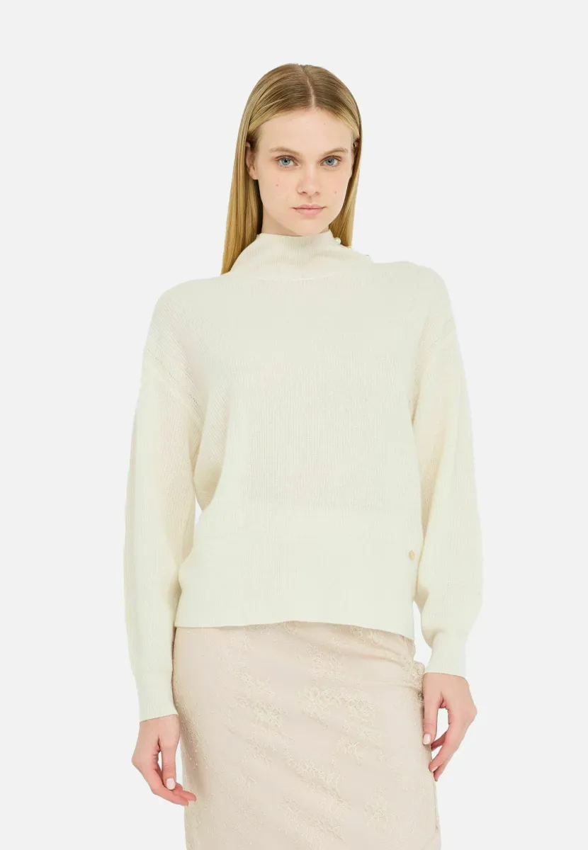Strickpullover - white