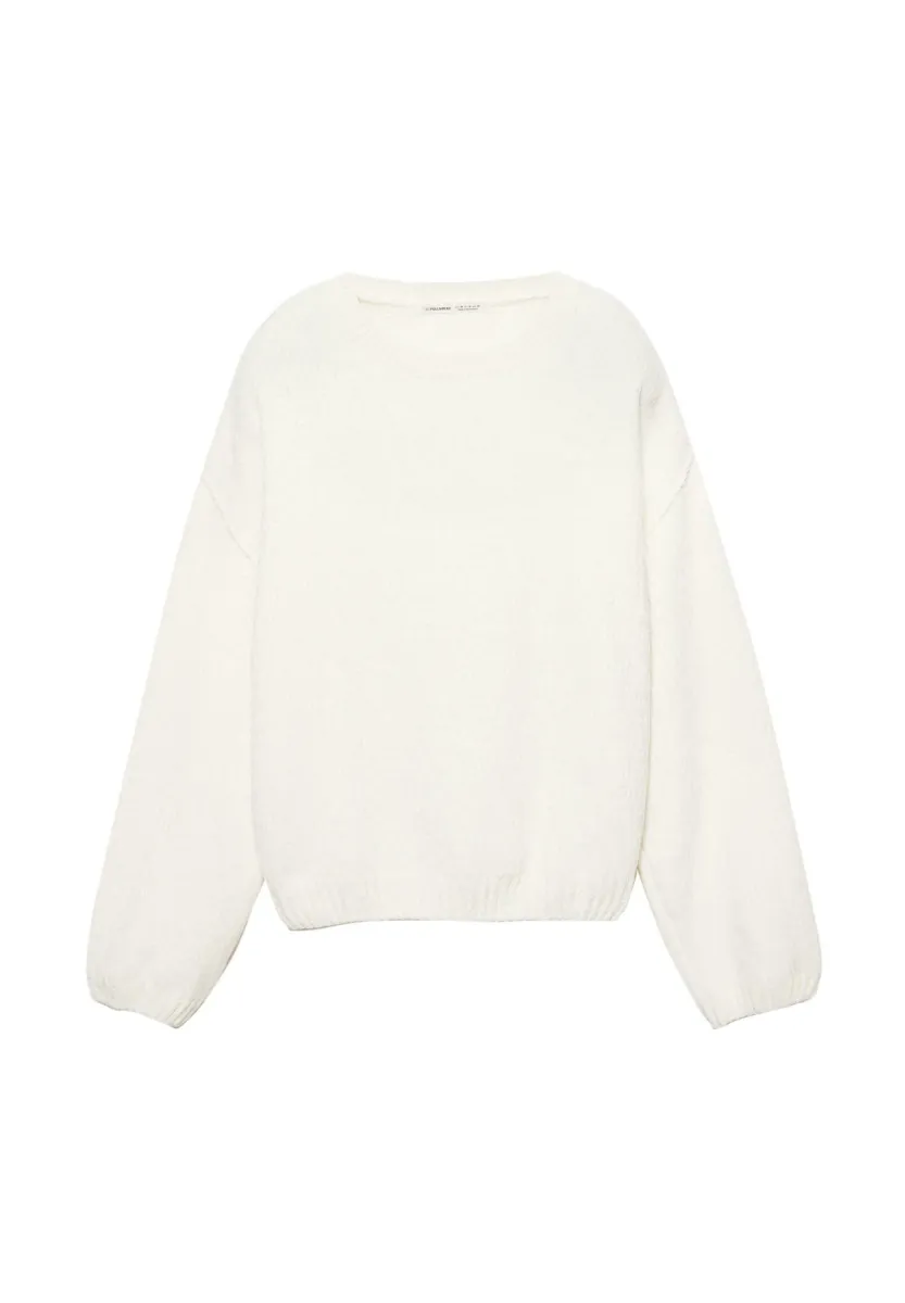 Strickpullover - white