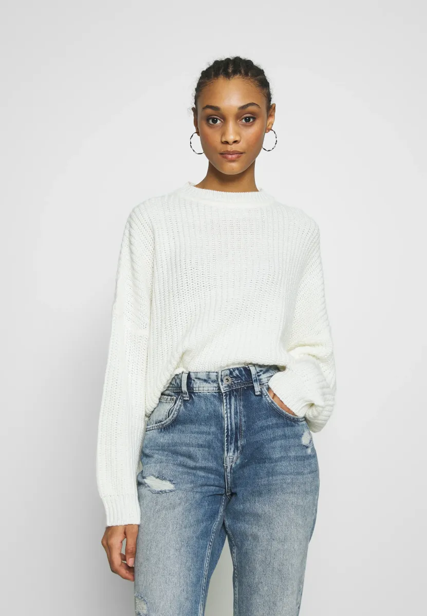 Strickpullover - white