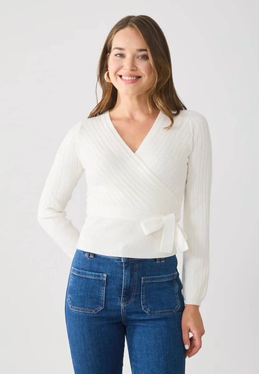Strickpullover - White