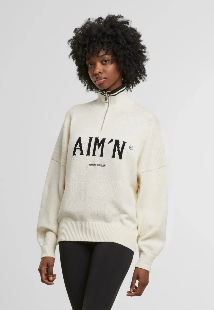 Strickpullover - white
