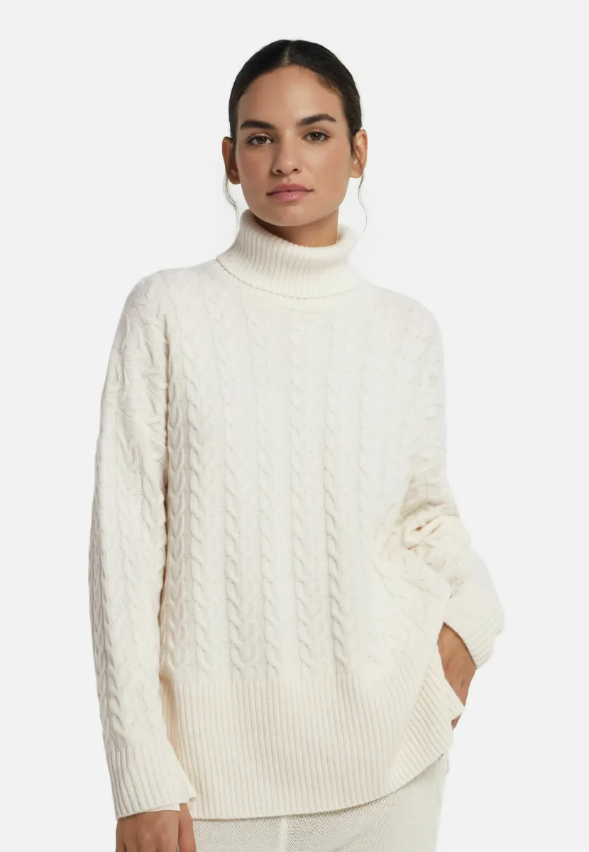 Strickpullover - white
