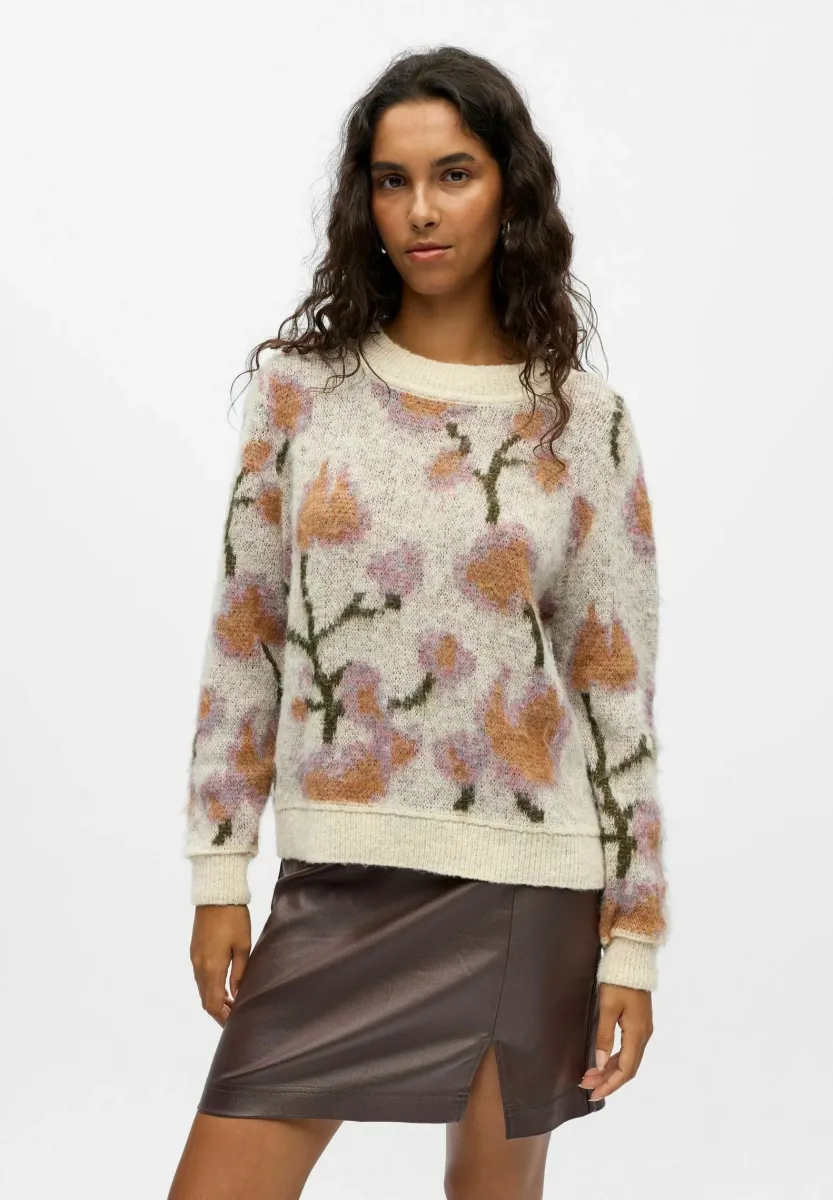 Strickpullover - white/sand