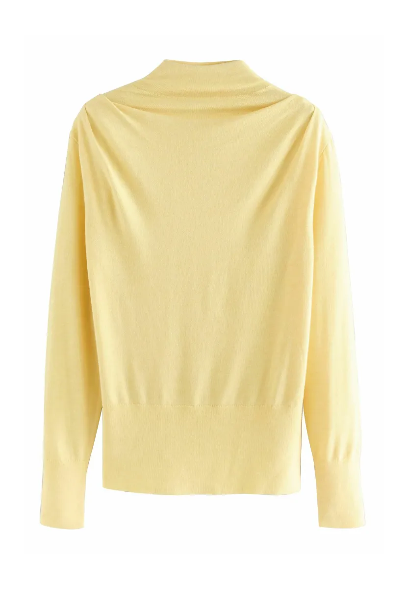 Strickpullover - yellow