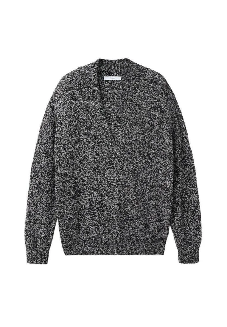 Strickpullover - zwart