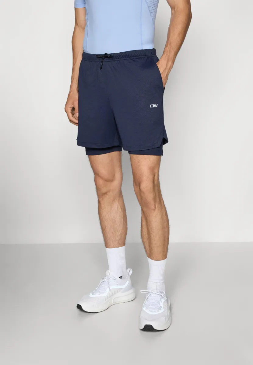 STRIDE SHORTS MEN - Kurze Sporthose - navy