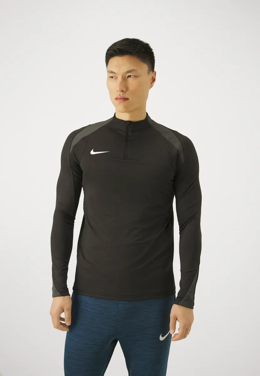 STRIKE DRILL TOP - Langarmshirt - black/anthracite/white