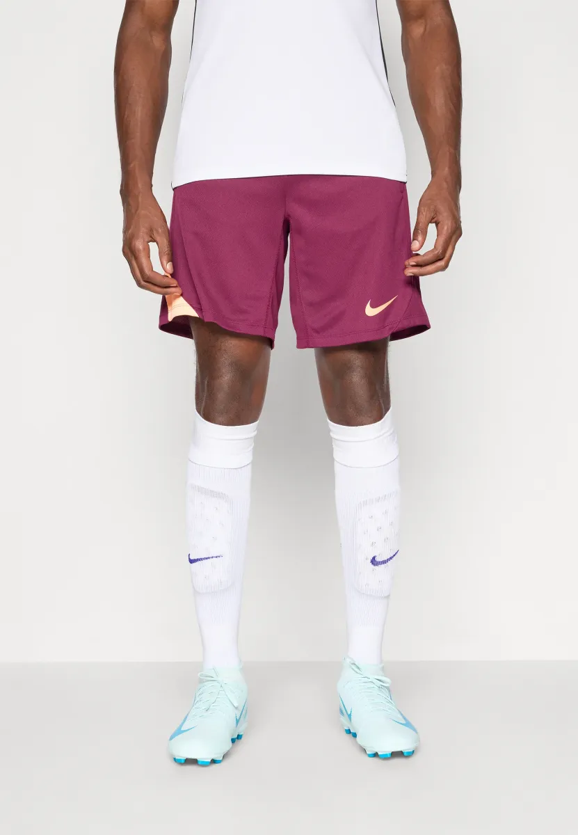 STRIKE SHORT - Kurze Sporthose - bordeaux/orange pulse