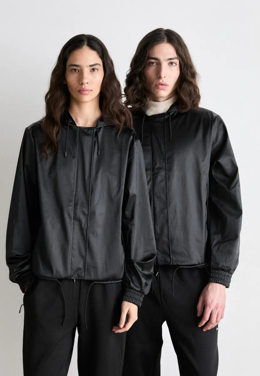 STRING JACKET UNISEX - Leichte Jacke - black grain
