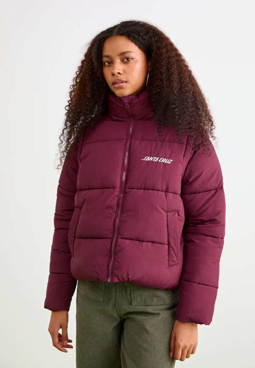 STRIP JACKET 2 IN 1 - Winterjacke - dark cherry
