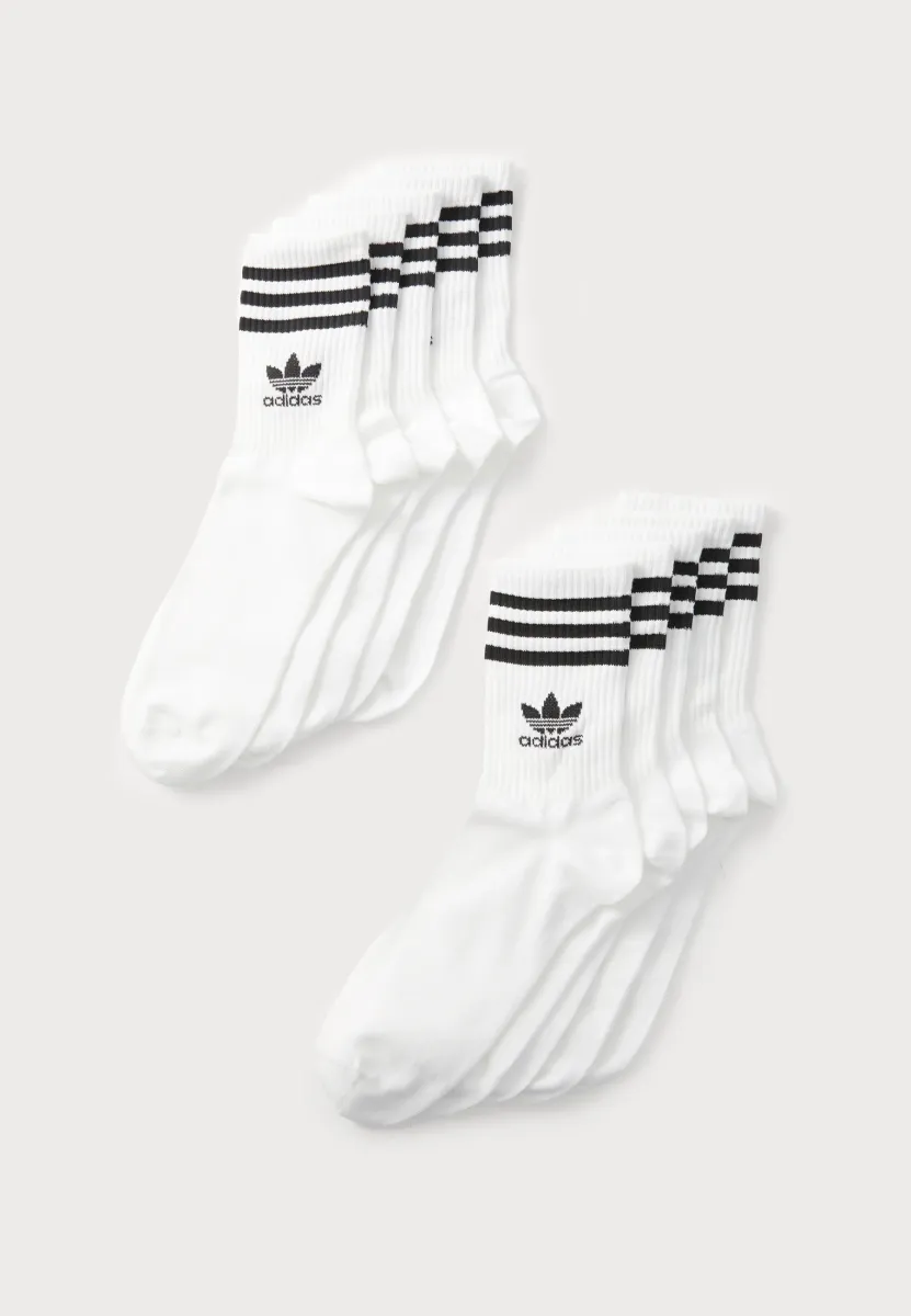 STRIP UNISEX 10 PACK - Socken - white
