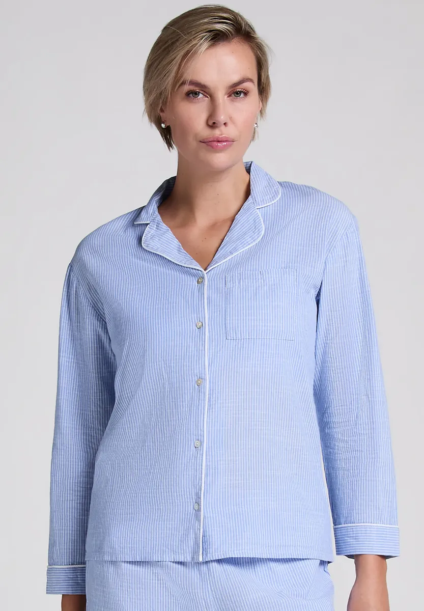 STRIPE - Nachtwäsche Shirt - blue