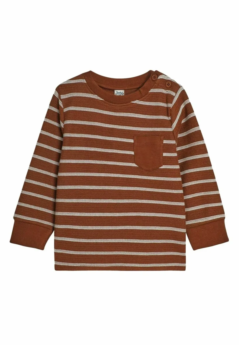 STRIPE - REGULAR FIT - Langarmshirt - toffee