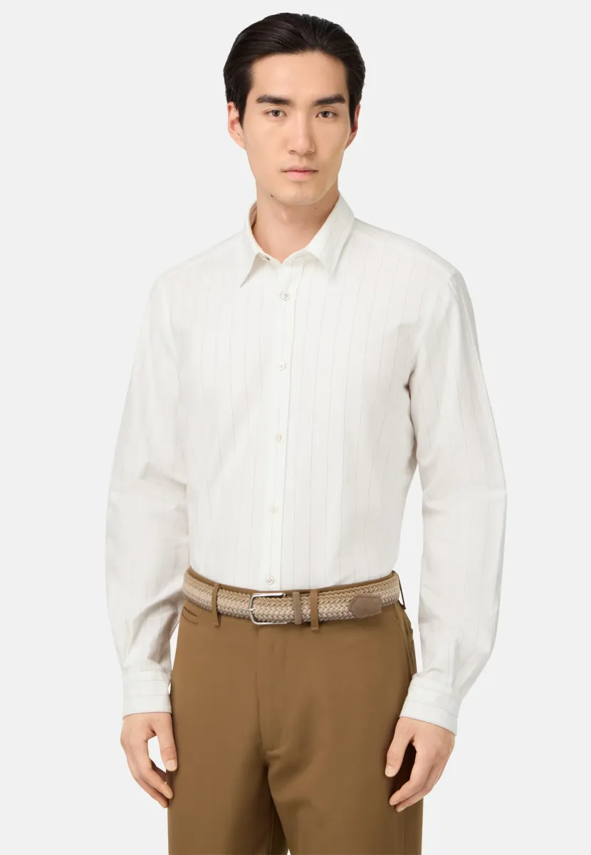 STRIPED  - Hemd - white
