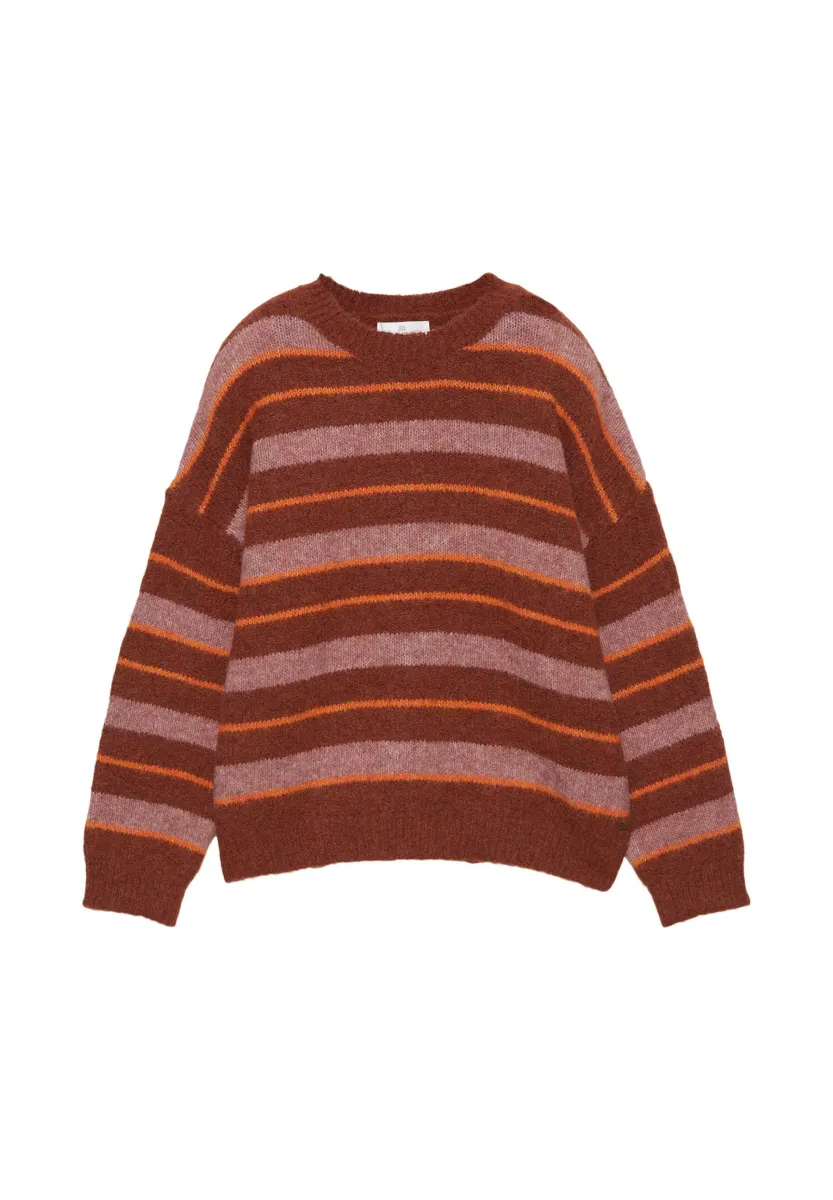 STRIPED - Strickpullover - pink