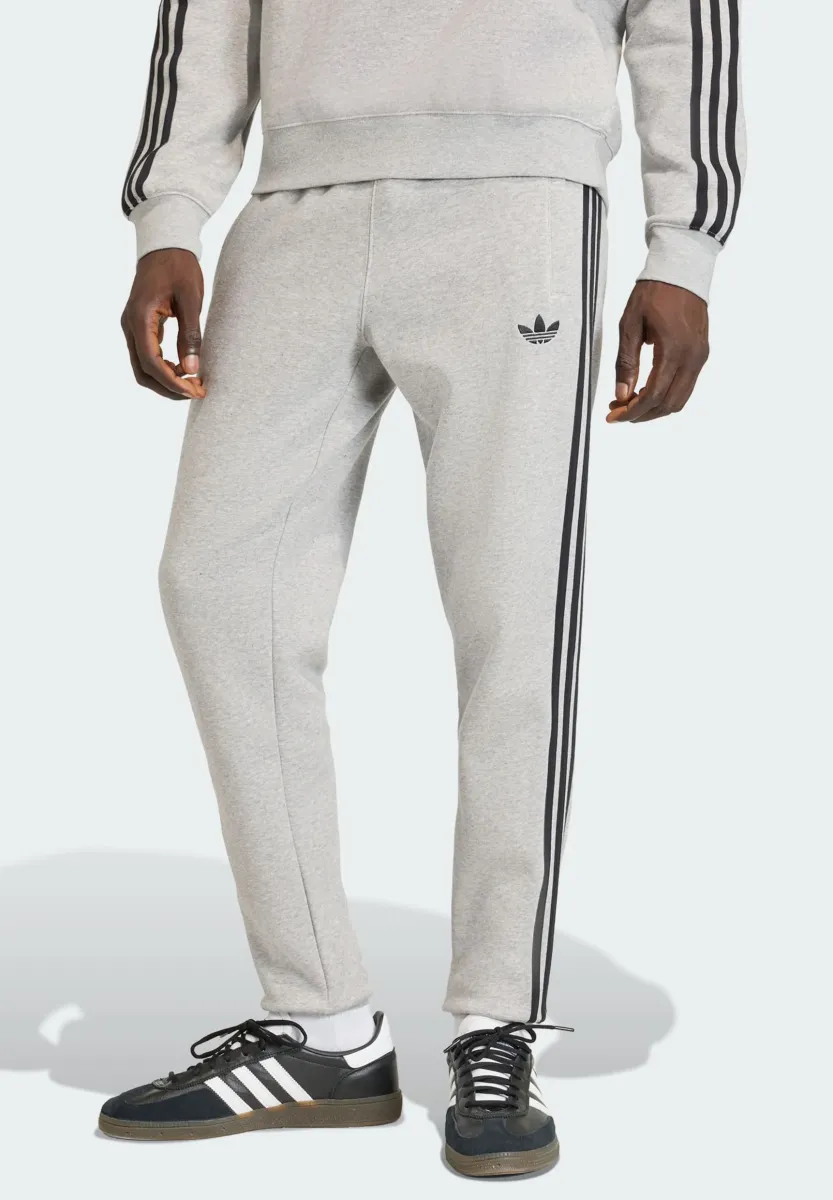 STRIPES - Jogginghose - medium grey heather