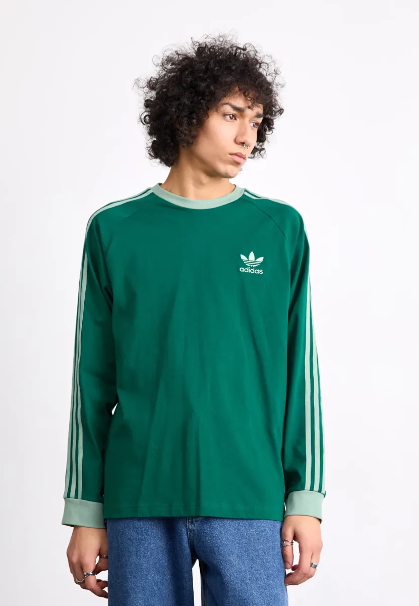 STRIPES - Langarmshirt - collegiate green