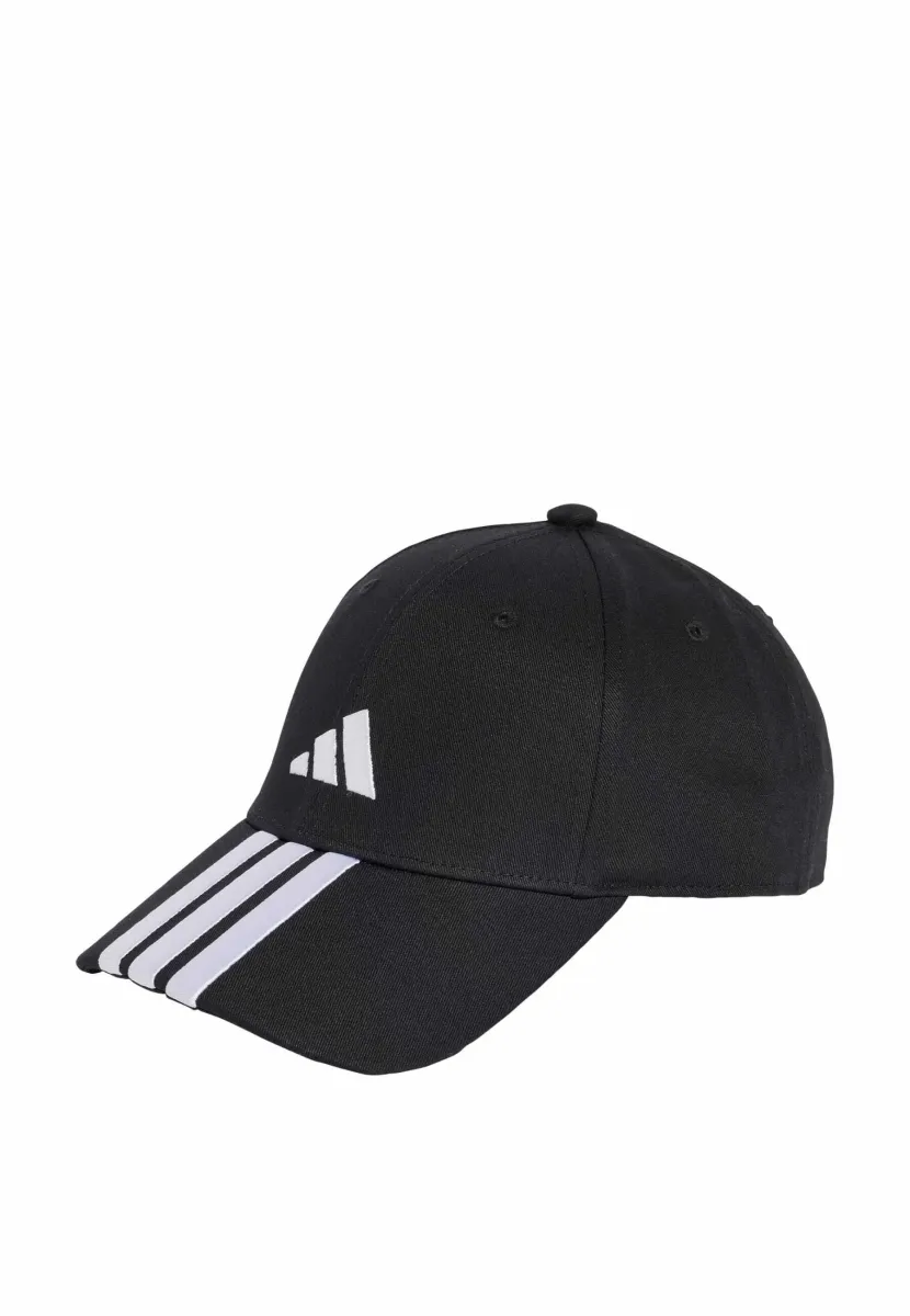 STRIPES NEW LOGO BASEBALL - Cap - black   white