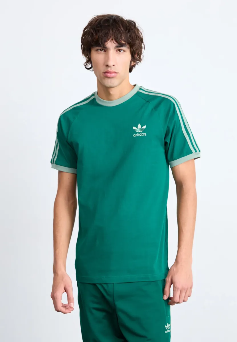 STRIPES TEE - T-Shirt print - collegiate green