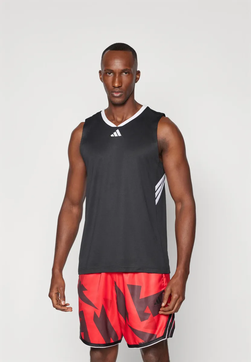 STRIPES - Top - black/white