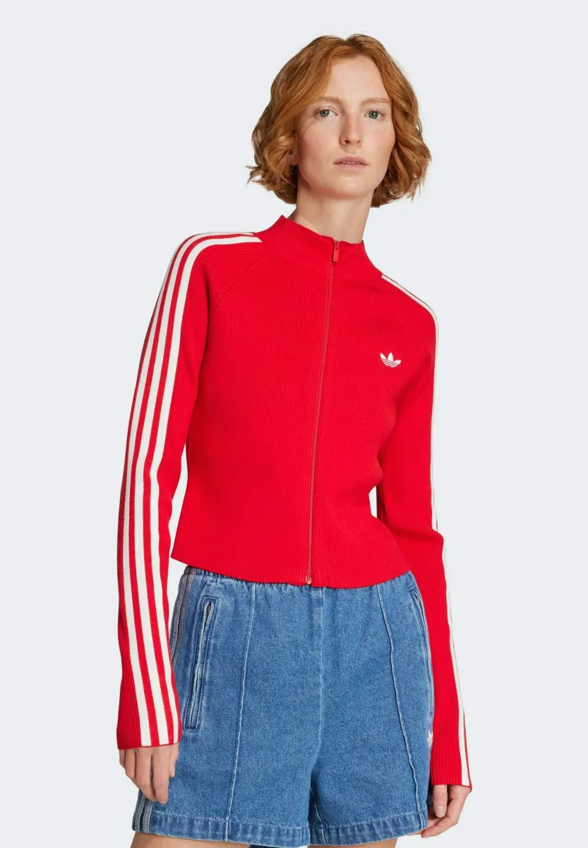 STRIPES TRACK - Trainingsjacke - better scarlet