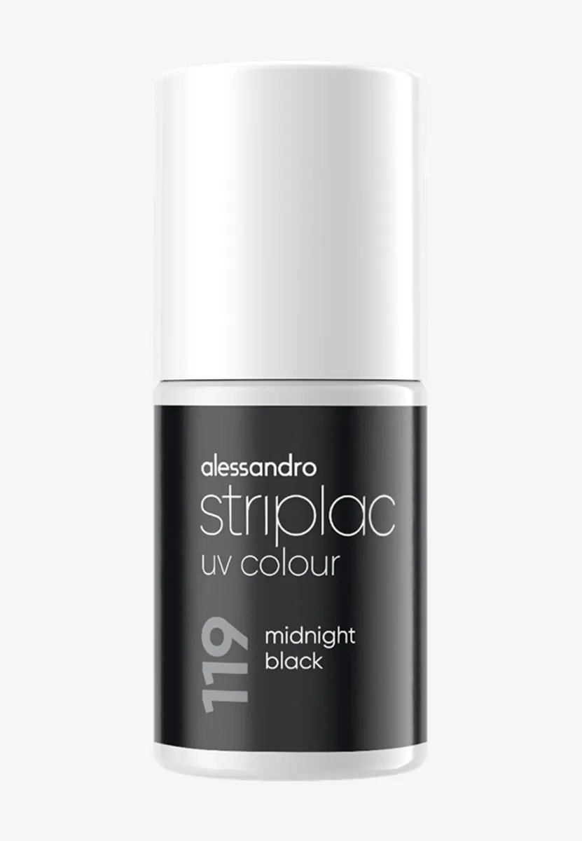 STRIPLAC UV COLOUR - Nagellack - midnight black