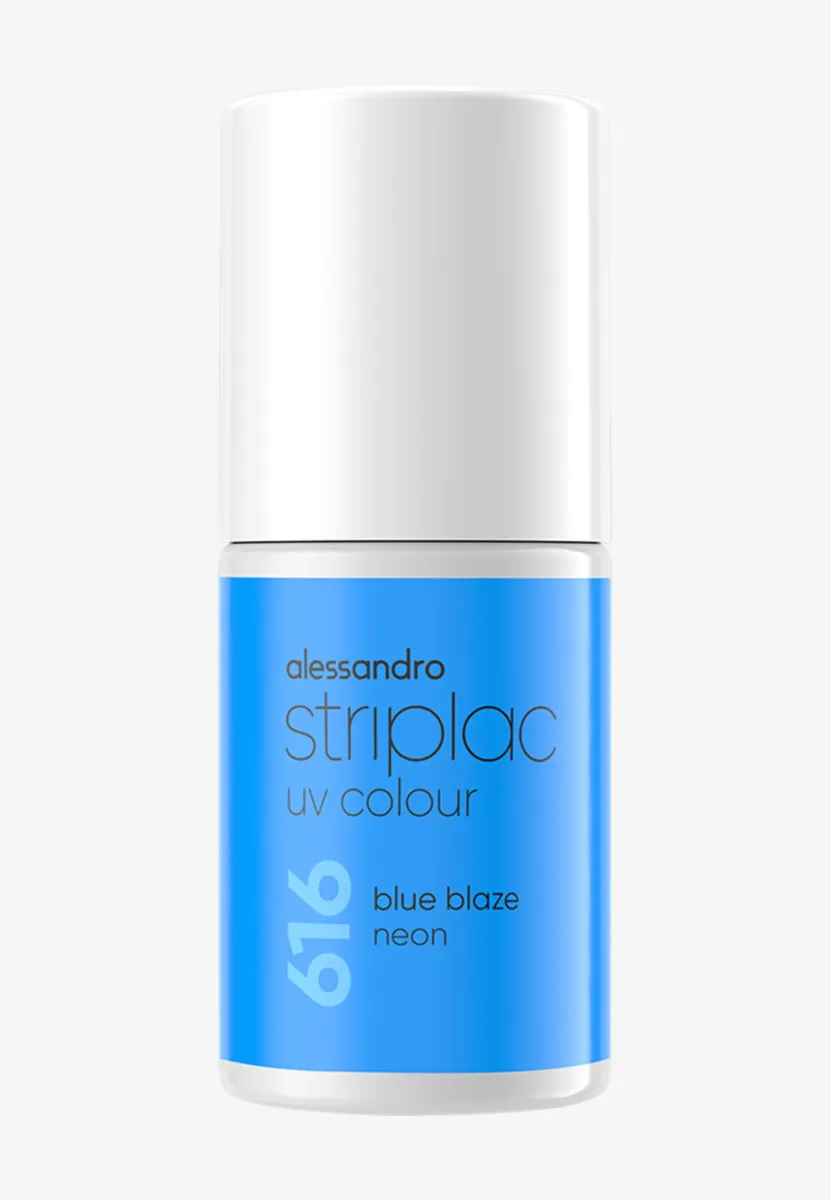 STRIPLAC UV COLOUR NEON - Nagellack - blue