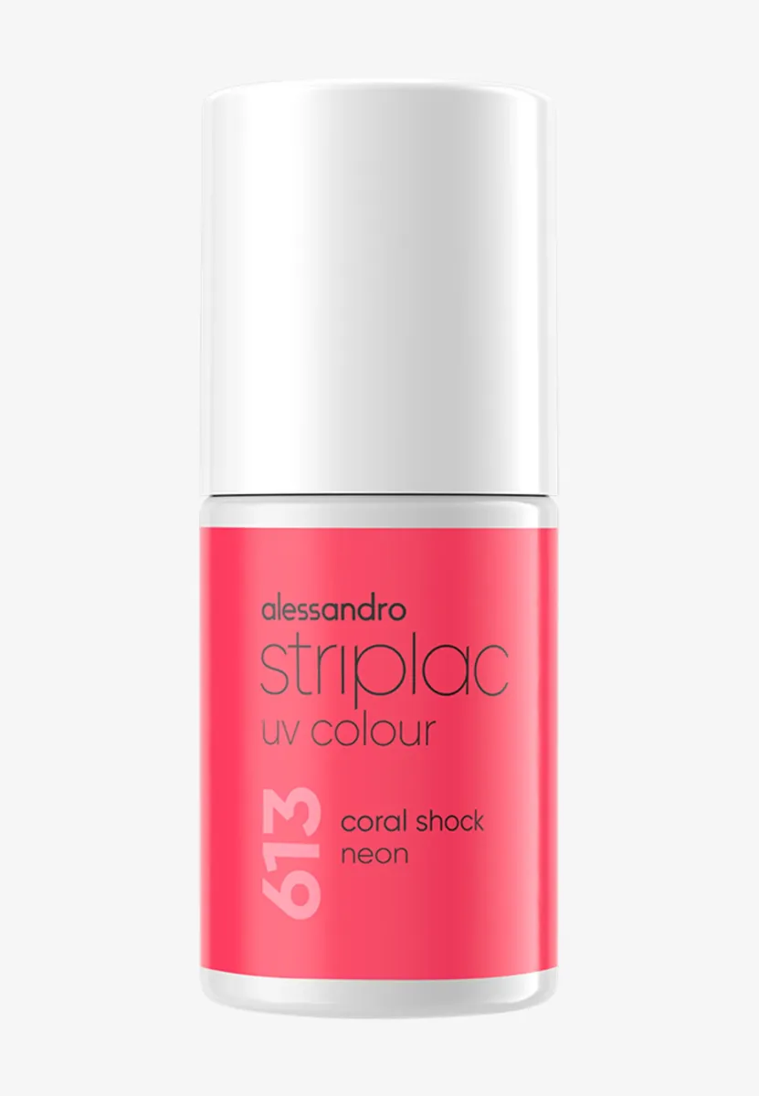 STRIPLAC UV COLOUR NEON - Nagellack - coral