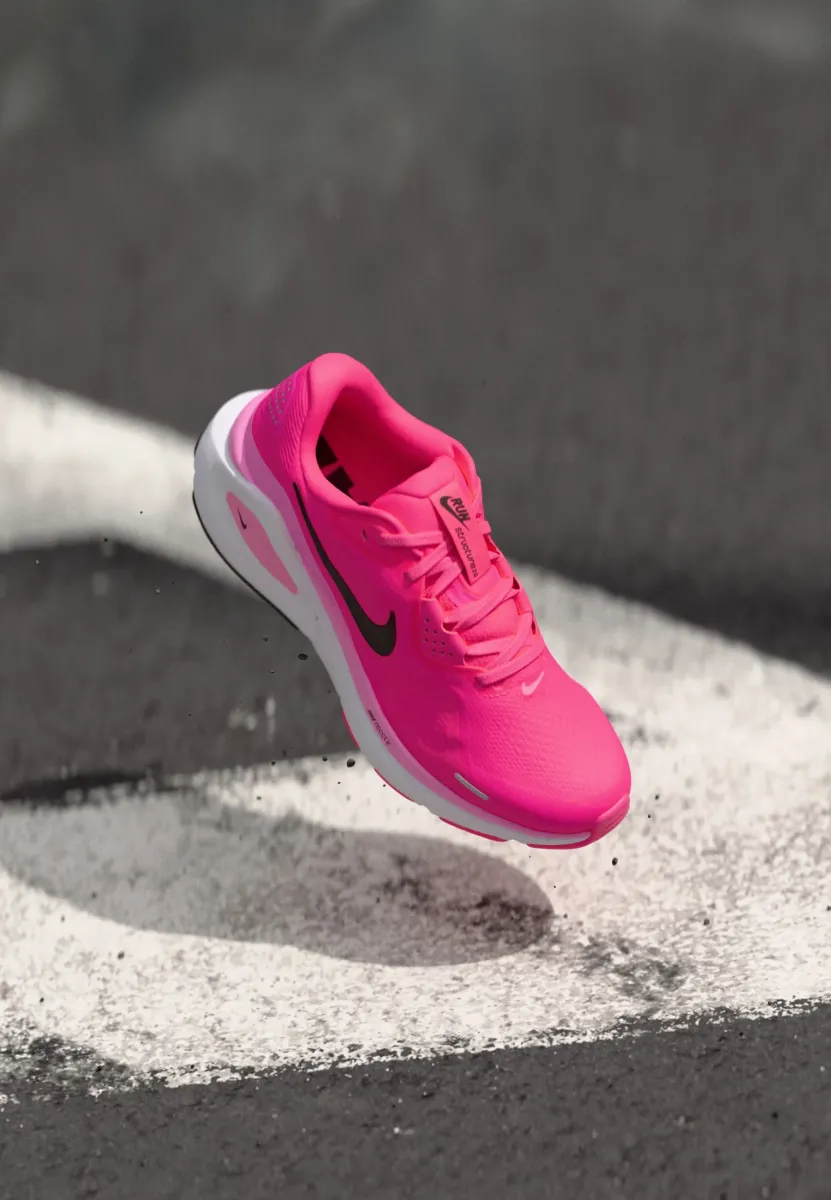STRUCTURE 26 - Laufschuh Straße - hyper pink/black/pink spell/white/bright crimson