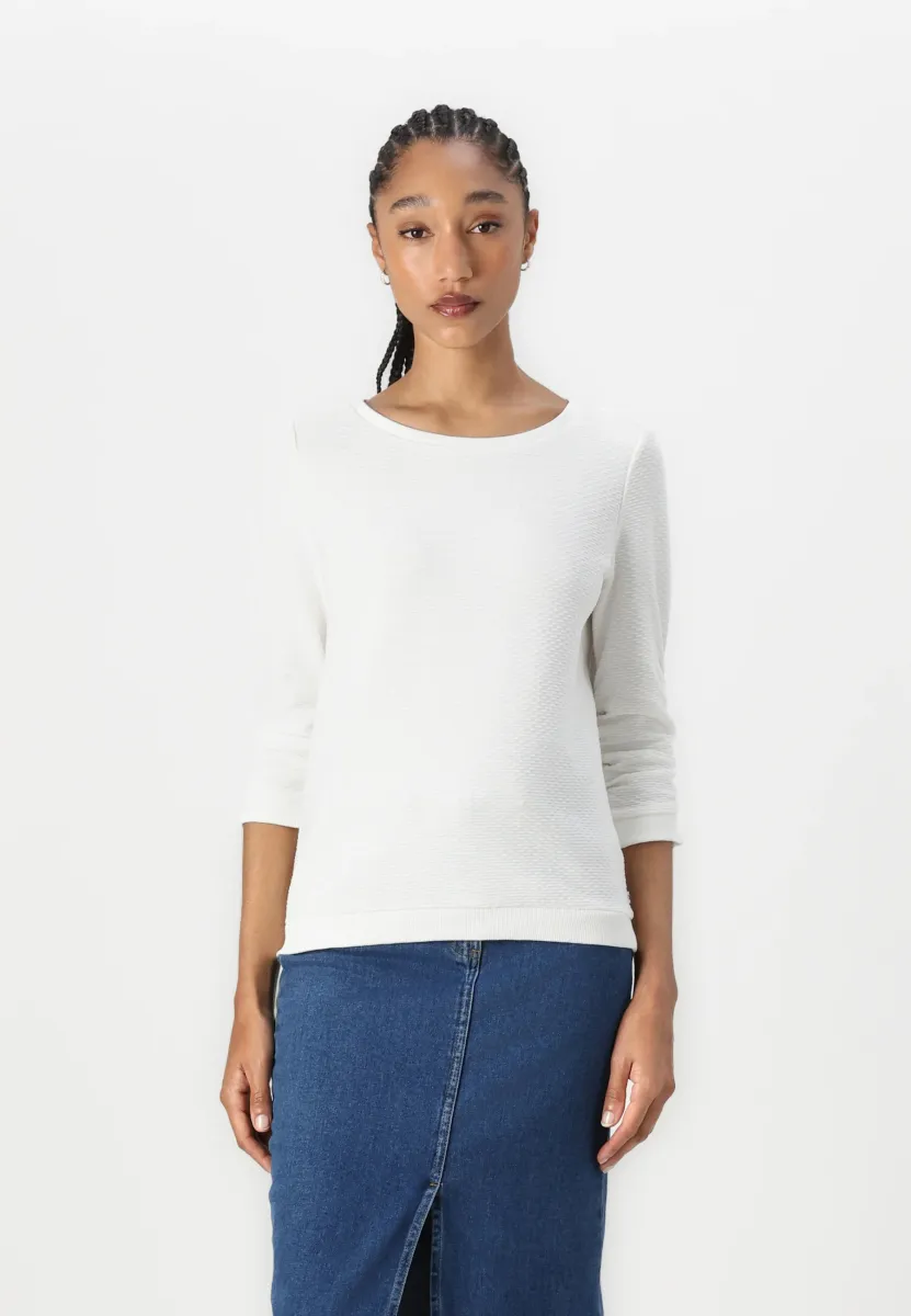 STRUCTURED - Sweatshirt - off white
