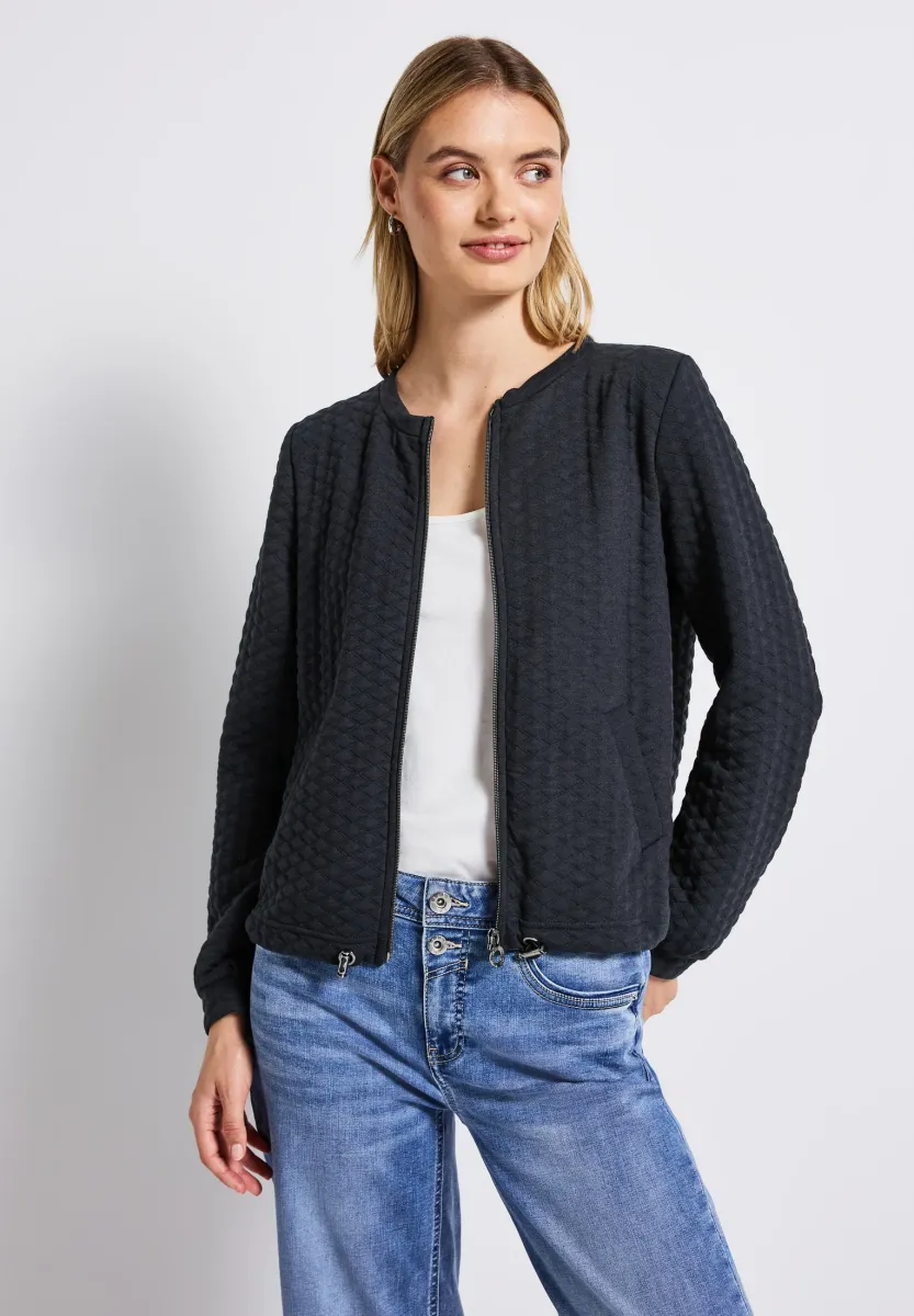 STRUKTUR - Leichte Jacke - blau