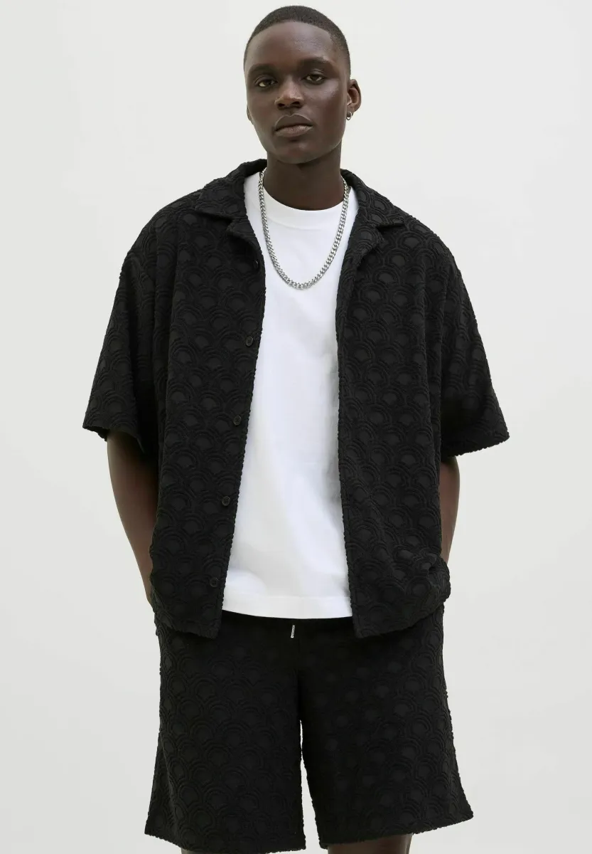 STRUKTURIERT  - Hemd - black