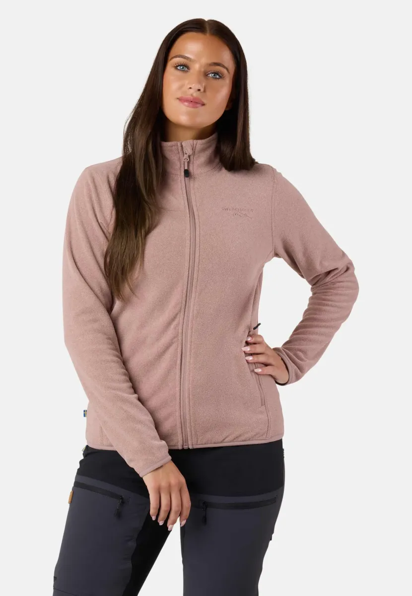 STRYN - Fleecejacke - hazel melange hazel