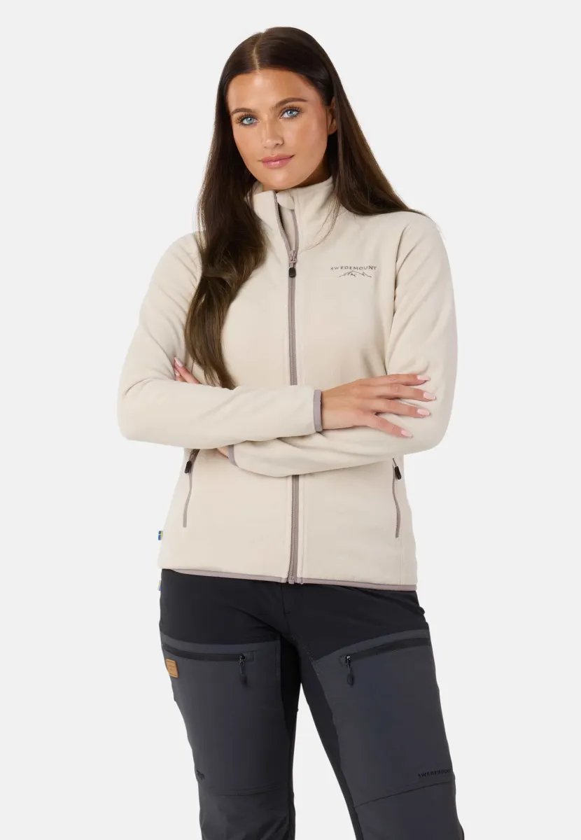 STRYN - Fleecejacke - sand coffee