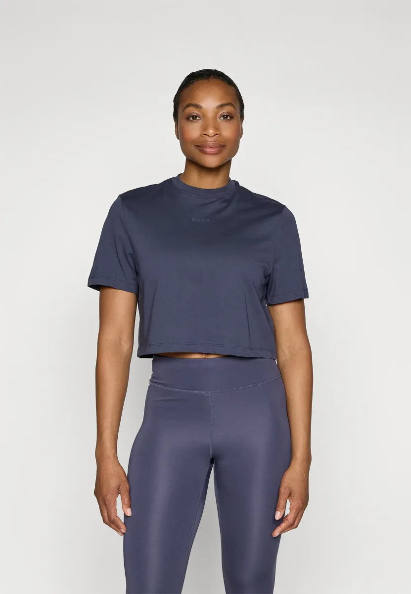 STUDIO CROPPED - T-Shirt print - odyssey gray