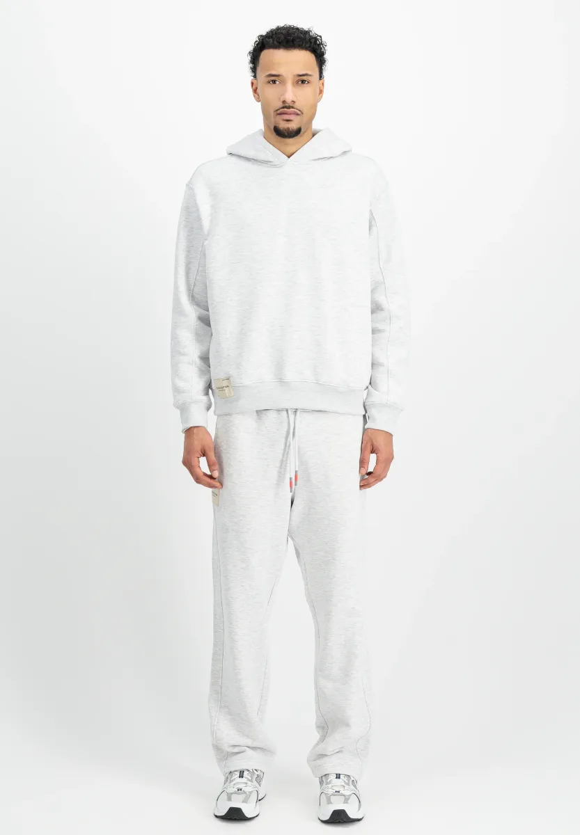 STUDIO EDITION - Kapuzenpullover - pastel grey melange