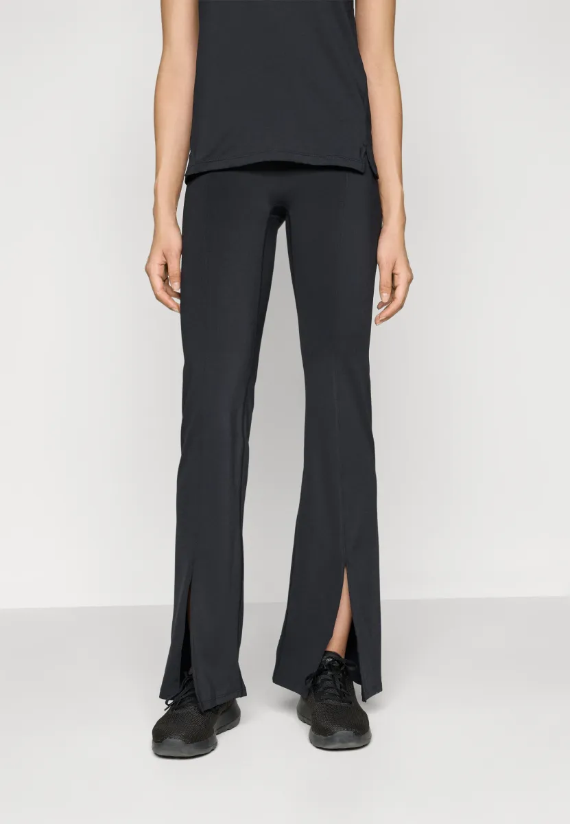 STUDIO FLARED SLIT  - Tights - black beauty