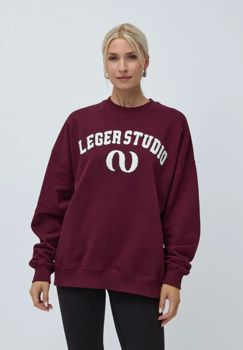 STUDIO ISABELLE - Sweatshirt - dark purple