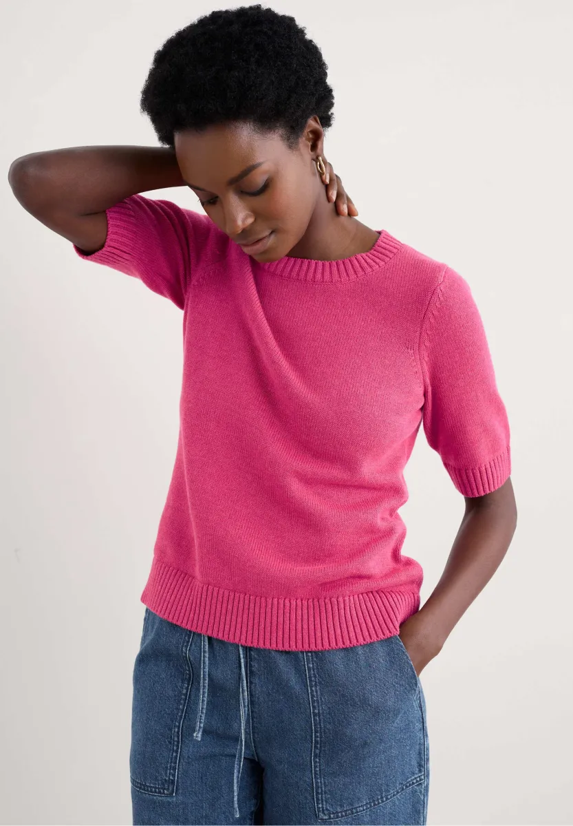 STUDIO - Strickpullover - tulip - knit melange tulip