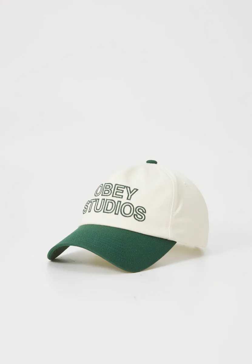 STUDIOS 5 PANEL STRAPBACK UNISEX - Cap - unbleached multi