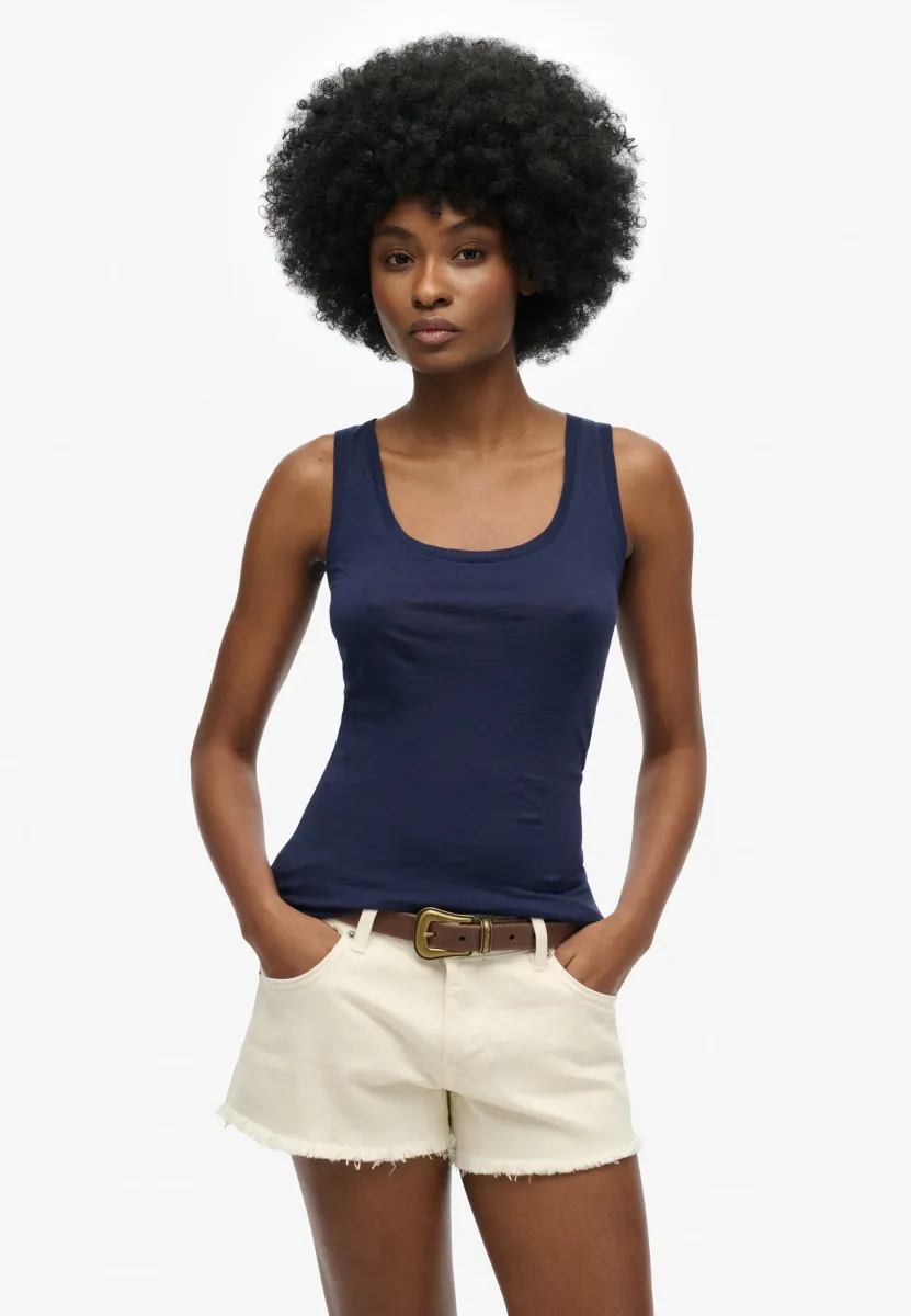 STUDIOS LIGHTWEIGHT RACER - Top - rich navy