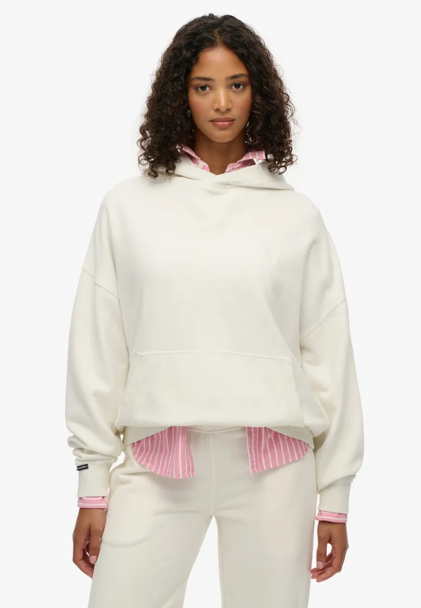 STUDIOS RELAXED - Kapuzenpullover - off white